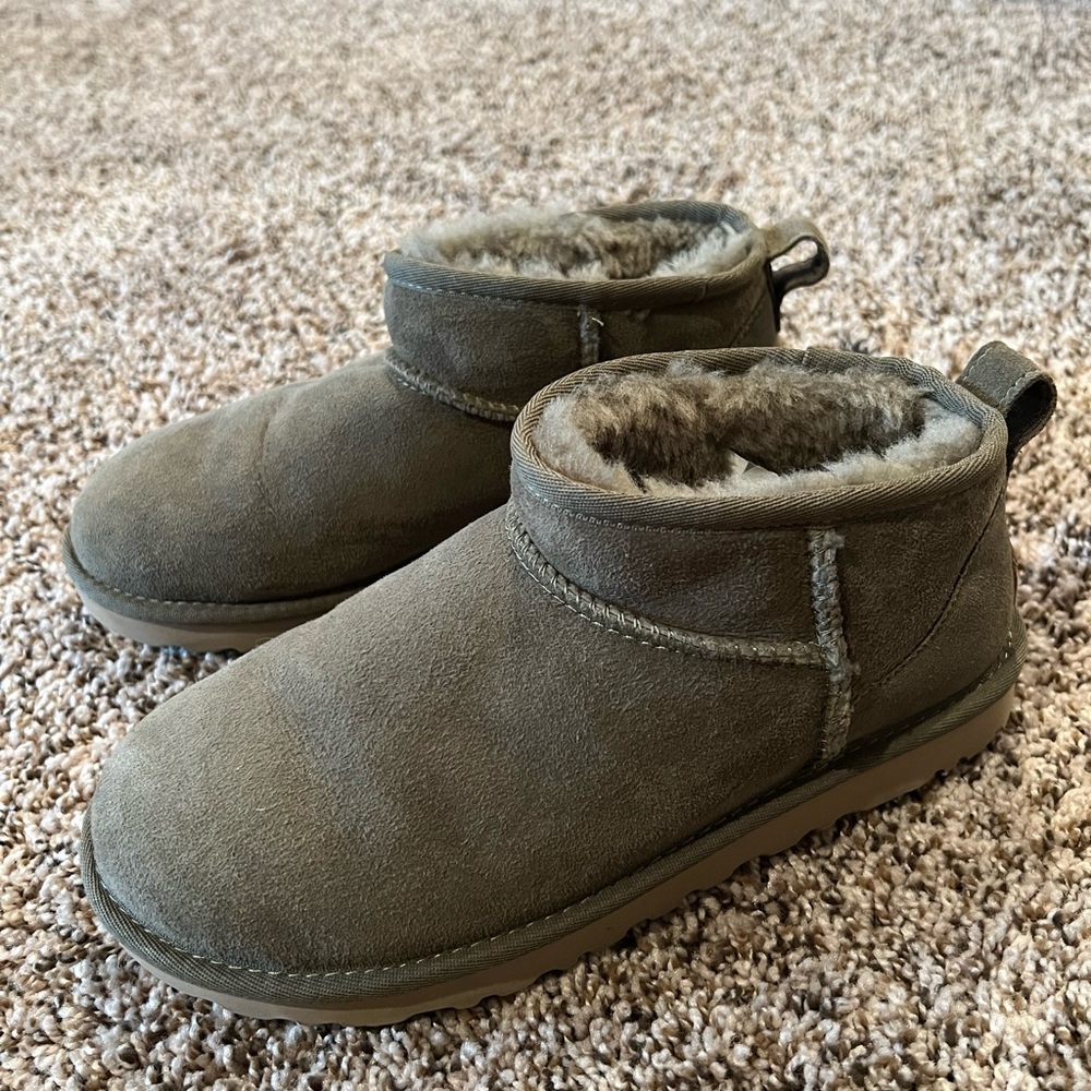 Green Ultra Mini Uggs